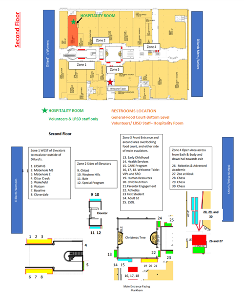 Second Floor Map Park Plaza